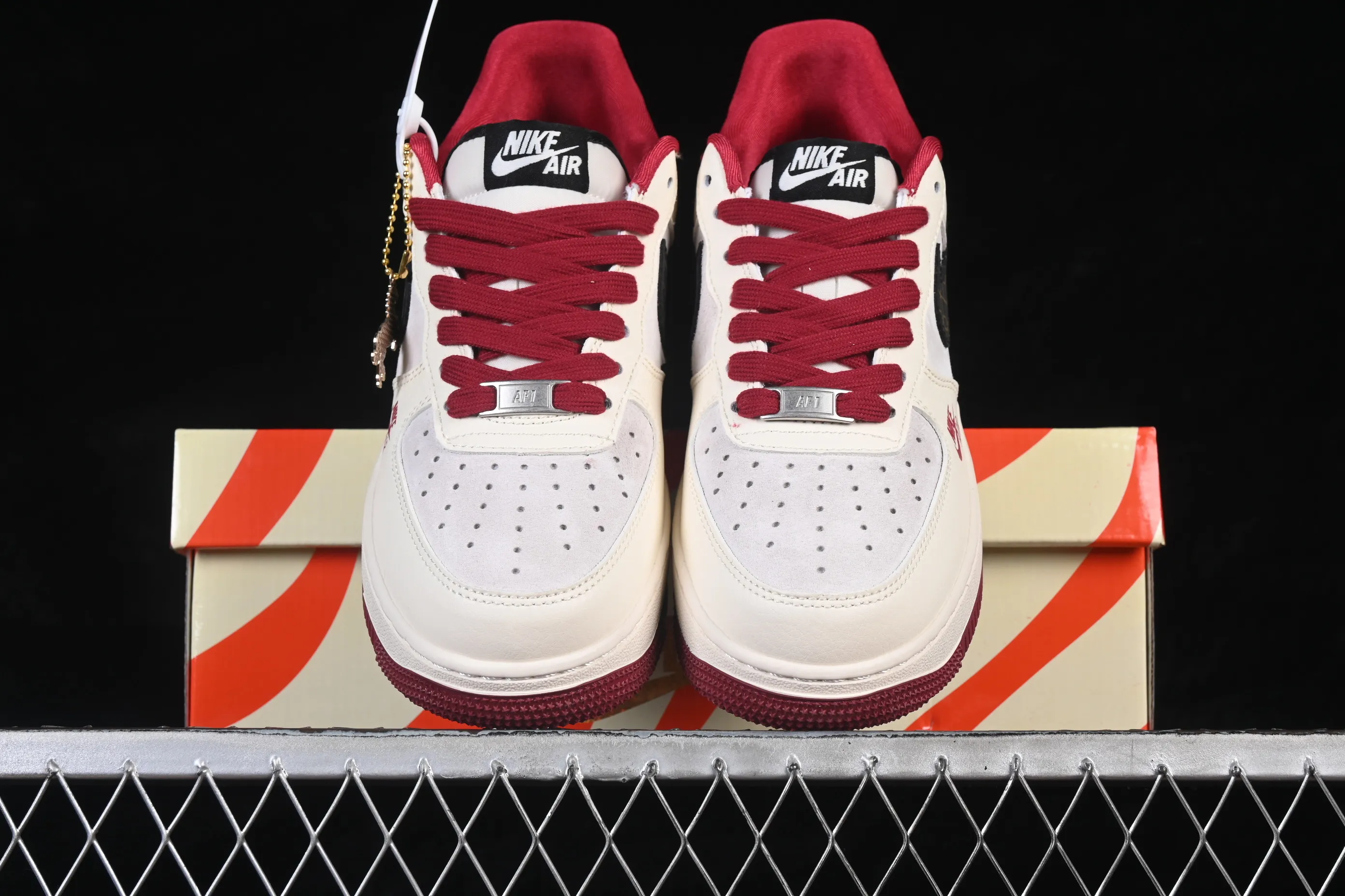 All Categories Nk Air Force 1 Air Force Series Nk Air Force 1 Low Air Force Low Nike Air Force 1'07 Low Year of the Horse Beige Red Air Force One Low Casual Shoes JP2026-150